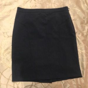 The Limited navy blue pencil skirt